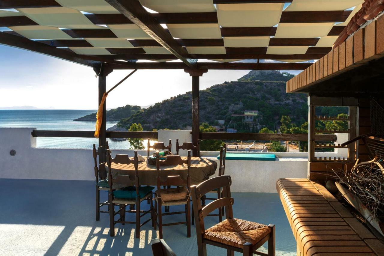 サラミス Saronic Seafrontヴィラ エクステリア 写真